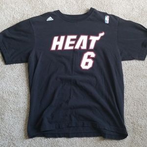 Lebron James Miami Heat Tshirt LG